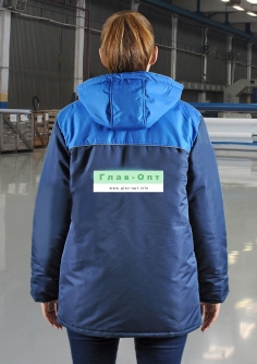 Куртка рабочая зимняя женская "Яна" (темно-синий) №УФР-Р-44