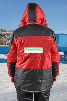 Куртка рабочая зимняя мужская "Союз" (красная) №УФР-Р-450