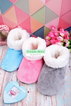 Носки-тапки женские "Socks" №НТ106-1 (22/105)