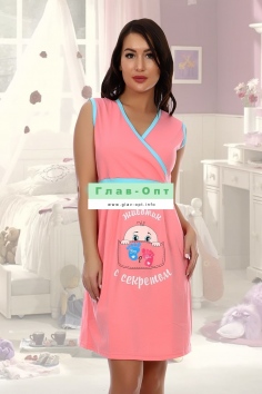 Сорочка Счастье - розовый