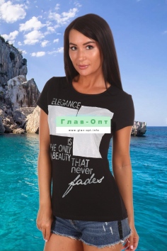 Футболка - черный №Н-1310