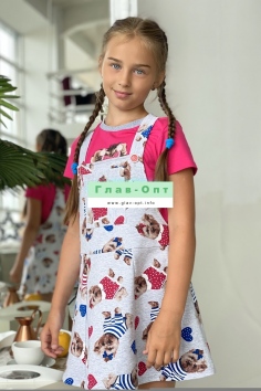 Сарафан детский - собаки №Н-5061