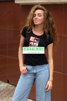 Футболка - черный №Н-7180