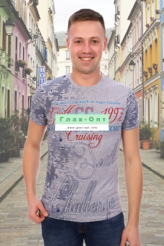 Футболка - серый-меланж №Н-5924