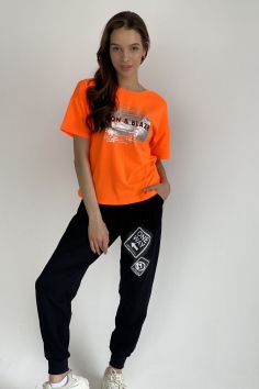 Брюки - черный №Н-8073