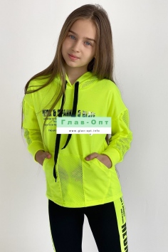 Толстовка детская - желтый №Н-8102