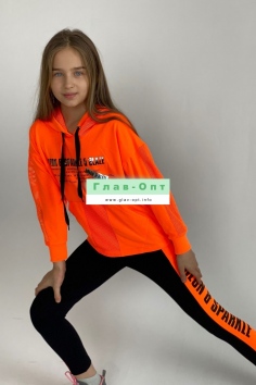 Толстовка детская - зеленый №Н-8102