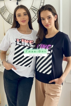 Футболка - индиго №Н-8082