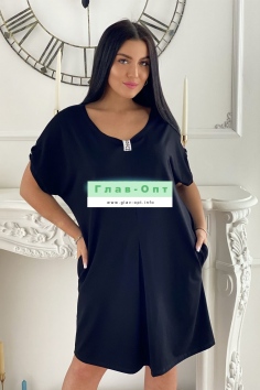 Платье - черный №Н-9064