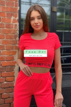 Футболка - розовый №Н-8109