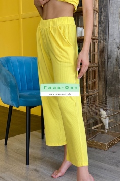 Брюки - желтый №Н-8116