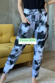 Брюки - мрамор №Н-8169