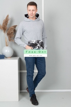 Толстовка - меланж №Н-50505