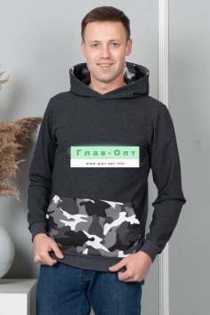 Толстовка - графит №Н-50505