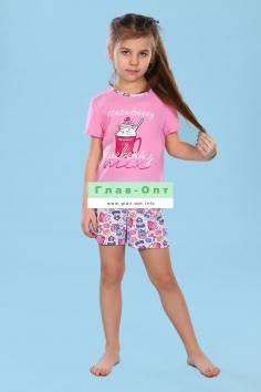 Пижама детская - розовый №Н-36528