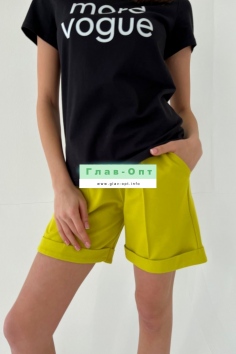 Шорты - желто-горчичный №Н-8190