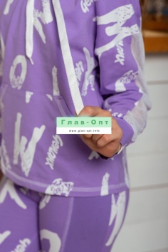 Толстовка детская - лавандовый №Н-8230