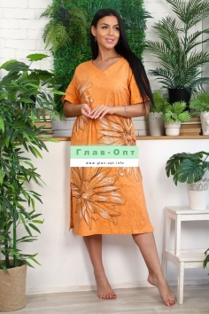Платье - оранжевый №Н-8241