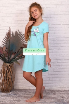 Сорочка детская - ментол №Н-15208