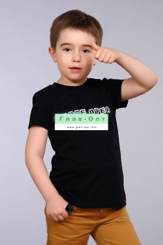 Футболка - черный №Н-15308
