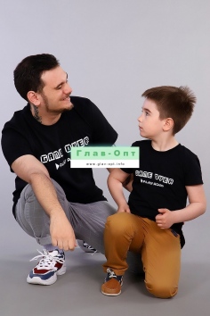 Футболка - черный №Н-15308