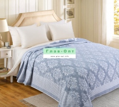 Покрывало махровое Версаль Серый (220х200) №ПТДК-220200СерыйС (23/411)