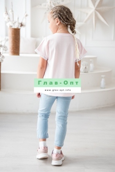 Футболка "Элис 2" (розовый) №А-06486 24/424