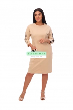 Платье женское "Флоренс" (бежевый) №ЛТ-0967-4 (4П/111)