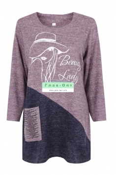 Кофта женская (большие размеры) №ЛШ2036-3 (18/412)