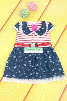 Платье детское (1-4 года) №ДТ075-1